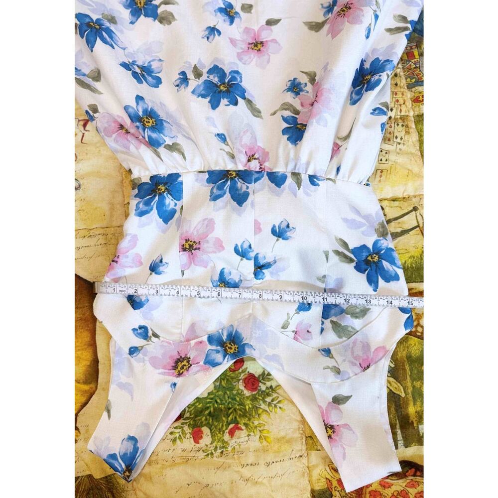 Liz Lisa Large Floral Back Ribbon OP Dress Jfashion Gyaru Himekaji Girl Japan - Picture 16 of 16